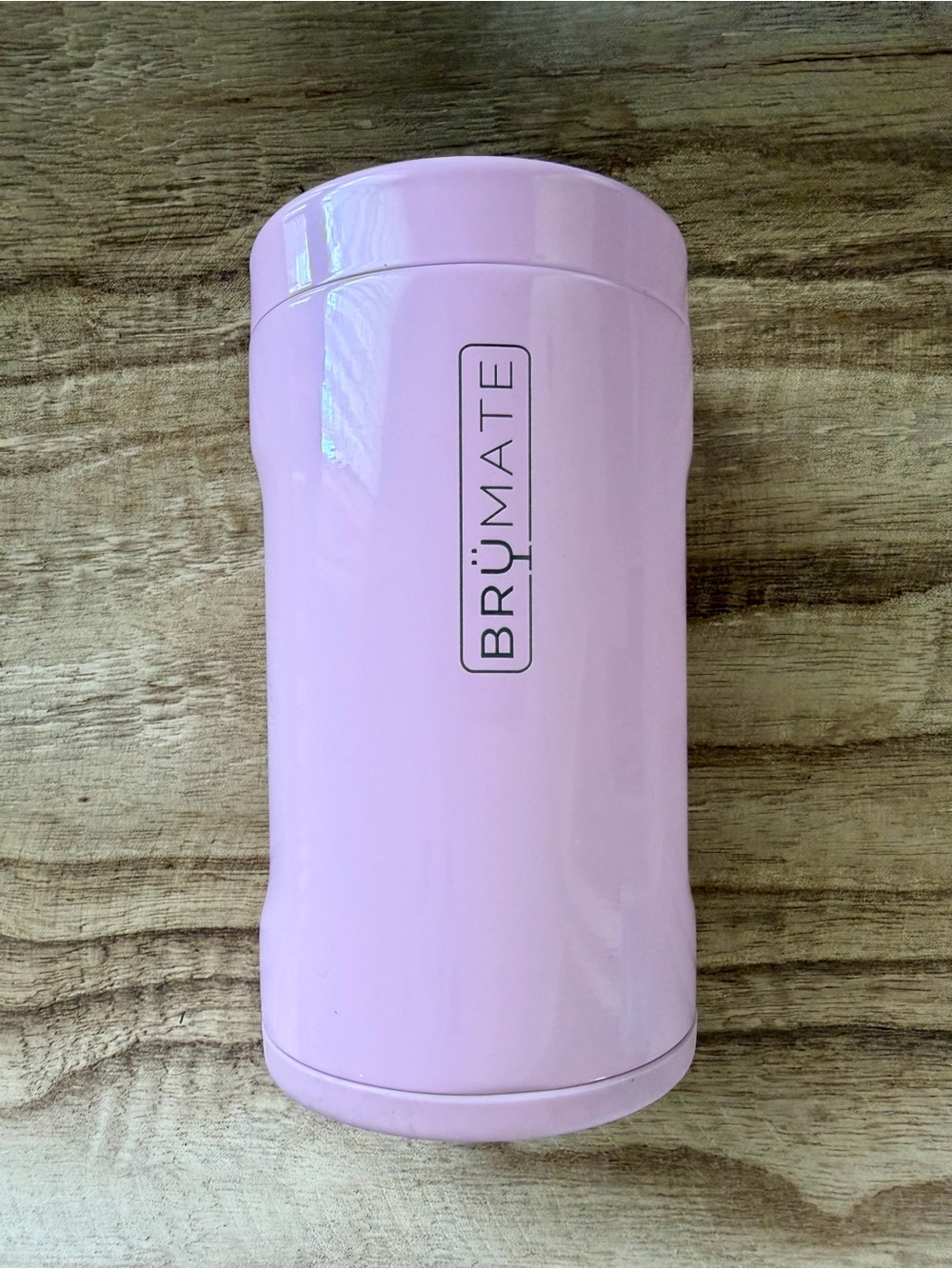 BRÜMATE Hopsulator 12oz Bottle Cooler Pink Insulated Stainless Steel With 2 Lids